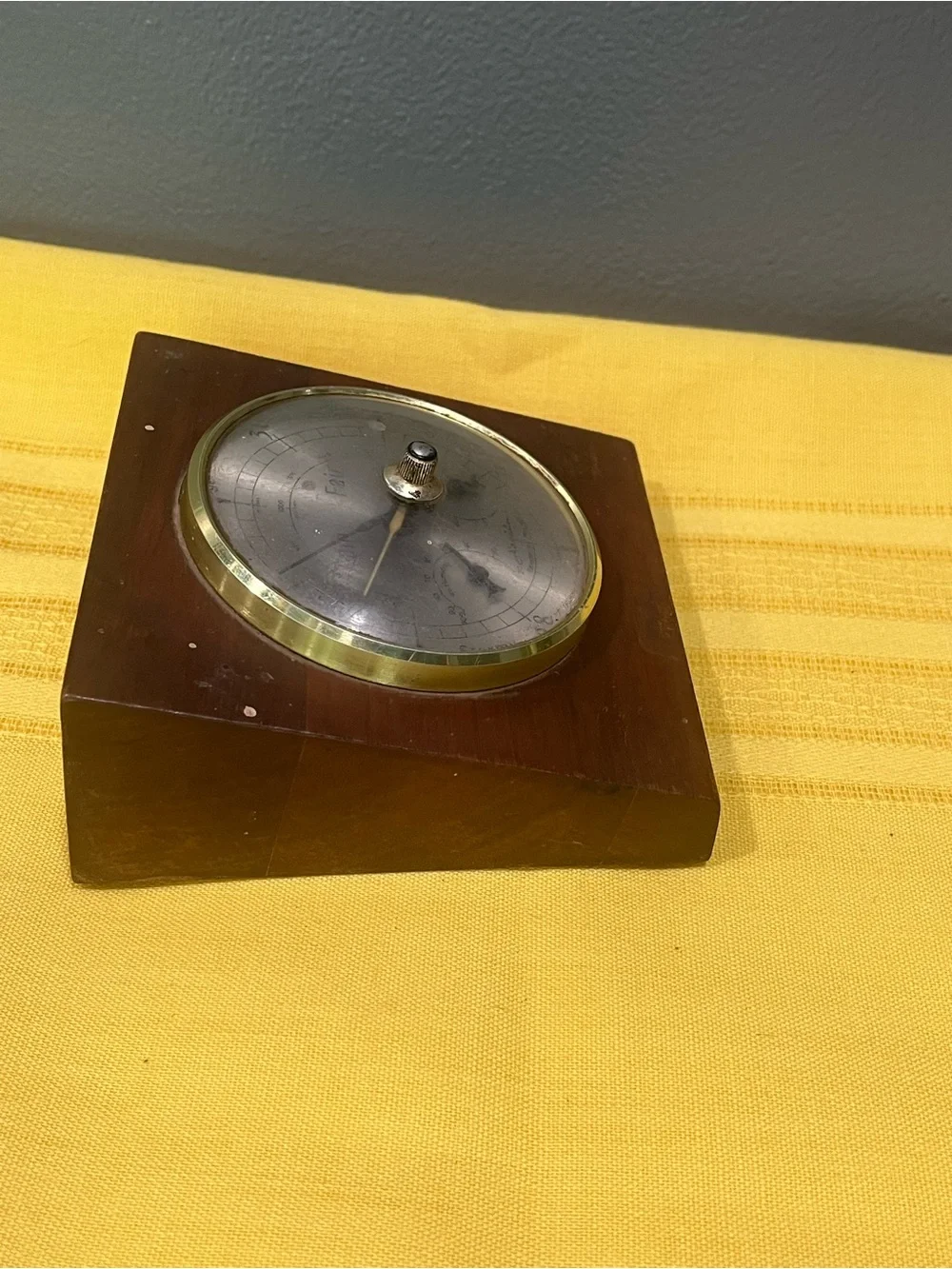 Vintage Airguide Desk Weather Station Barometer 🇬🇧